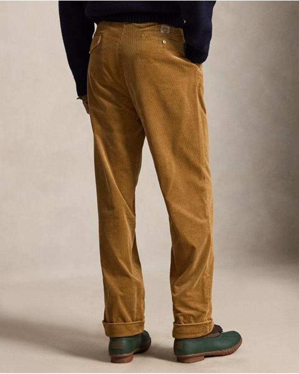 Ralph Lauren Brown Whitman Relaxed Fit Corduroy Trousers for men