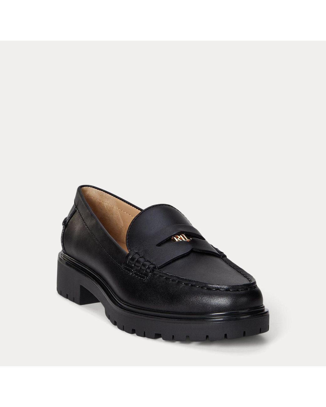 Ralph Lauren Black Ralph Lauren Marli Leather Penny Loafer