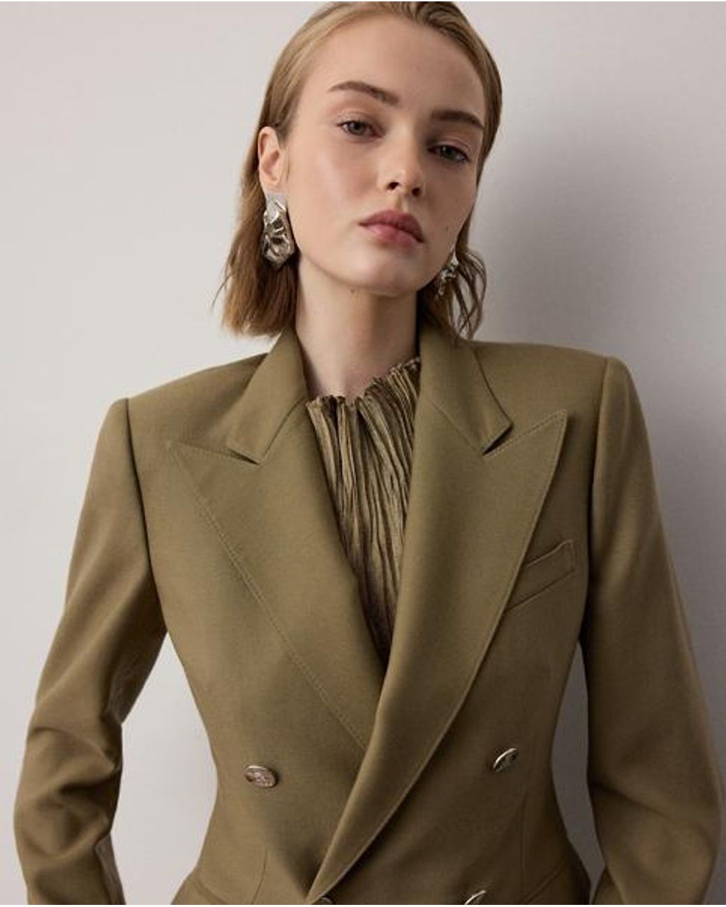 Ralph Lauren Green Camden Cashmere Jacket