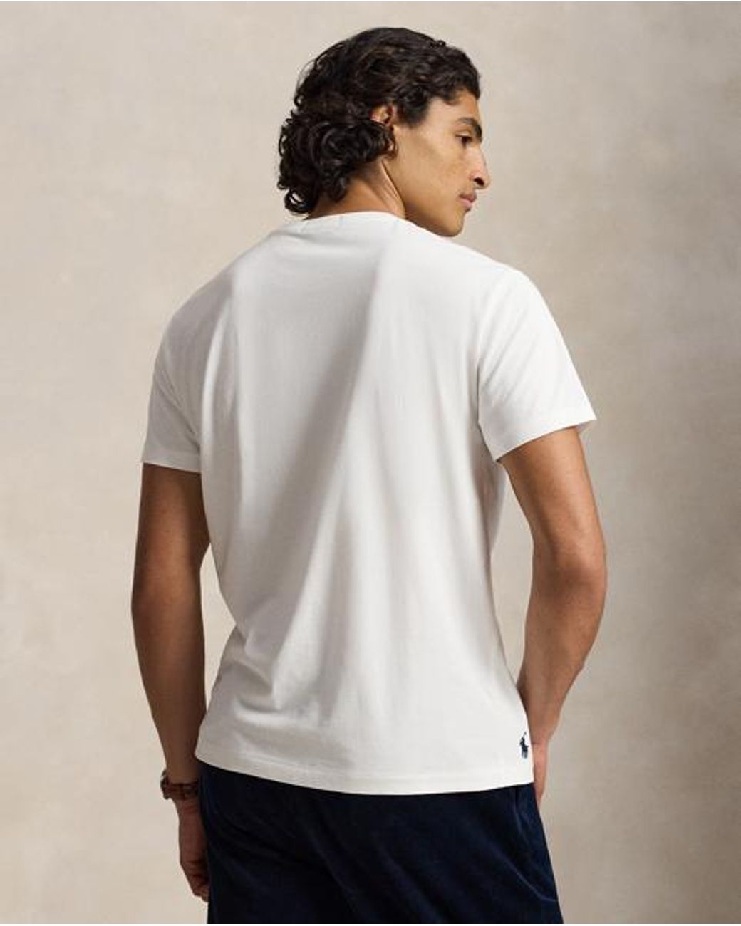 Polo Ralph Lauren White Classic Fit Logo Jersey T-Shirt for men