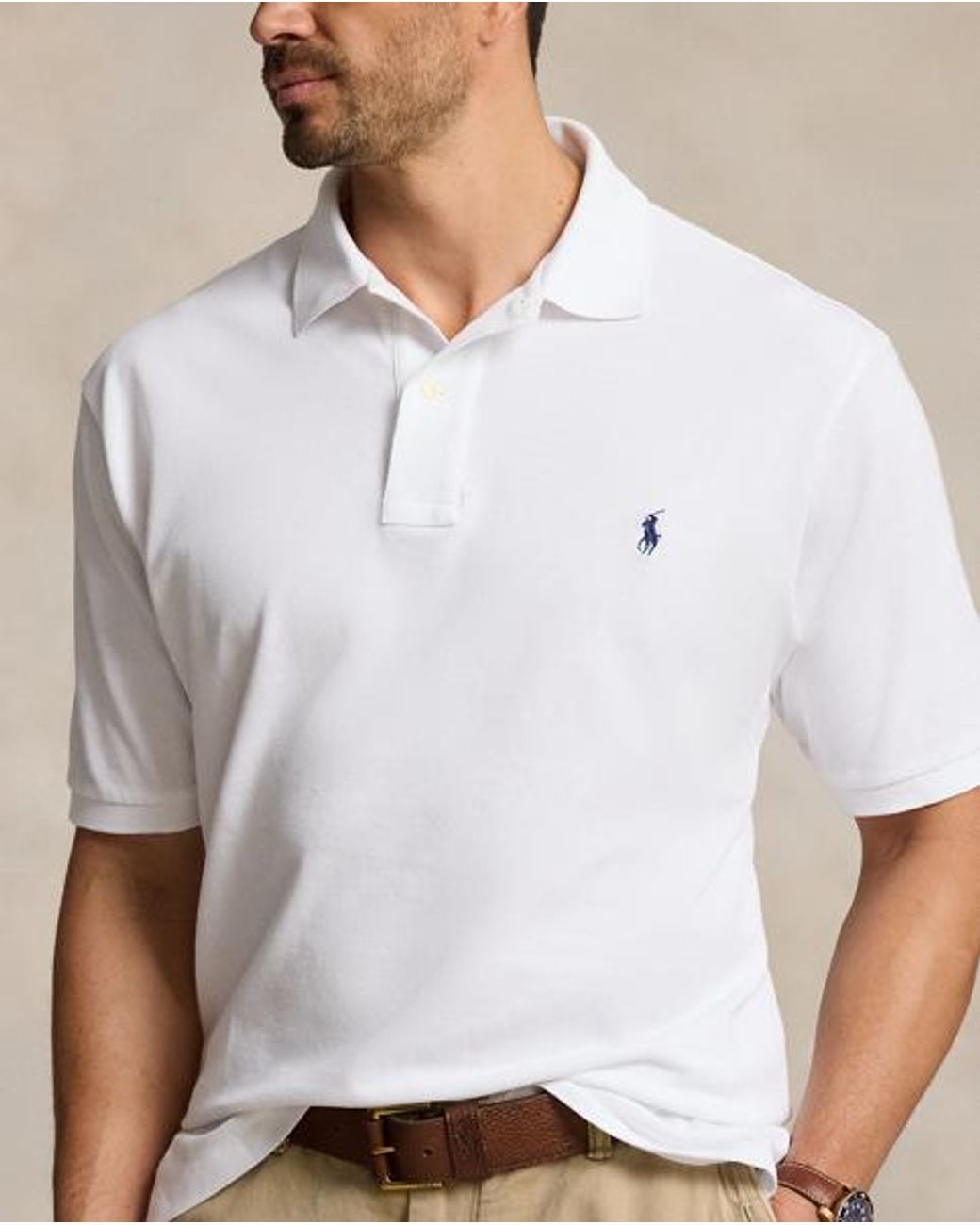 Ralph Lauren Multicolor The Iconic Mesh Polo Shirt for men