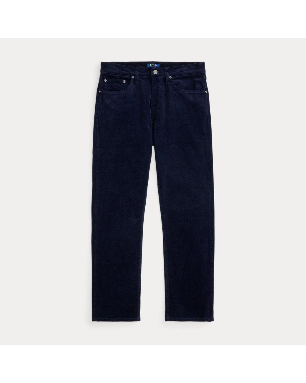 Polo Ralph Lauren Blue Hampton Straight Stretch Corduroy Pant for men