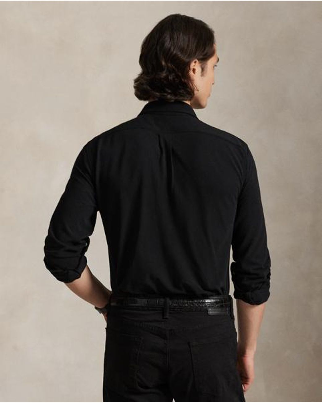 Polo Ralph Lauren Button-Down Overhemd in het Black voor heren