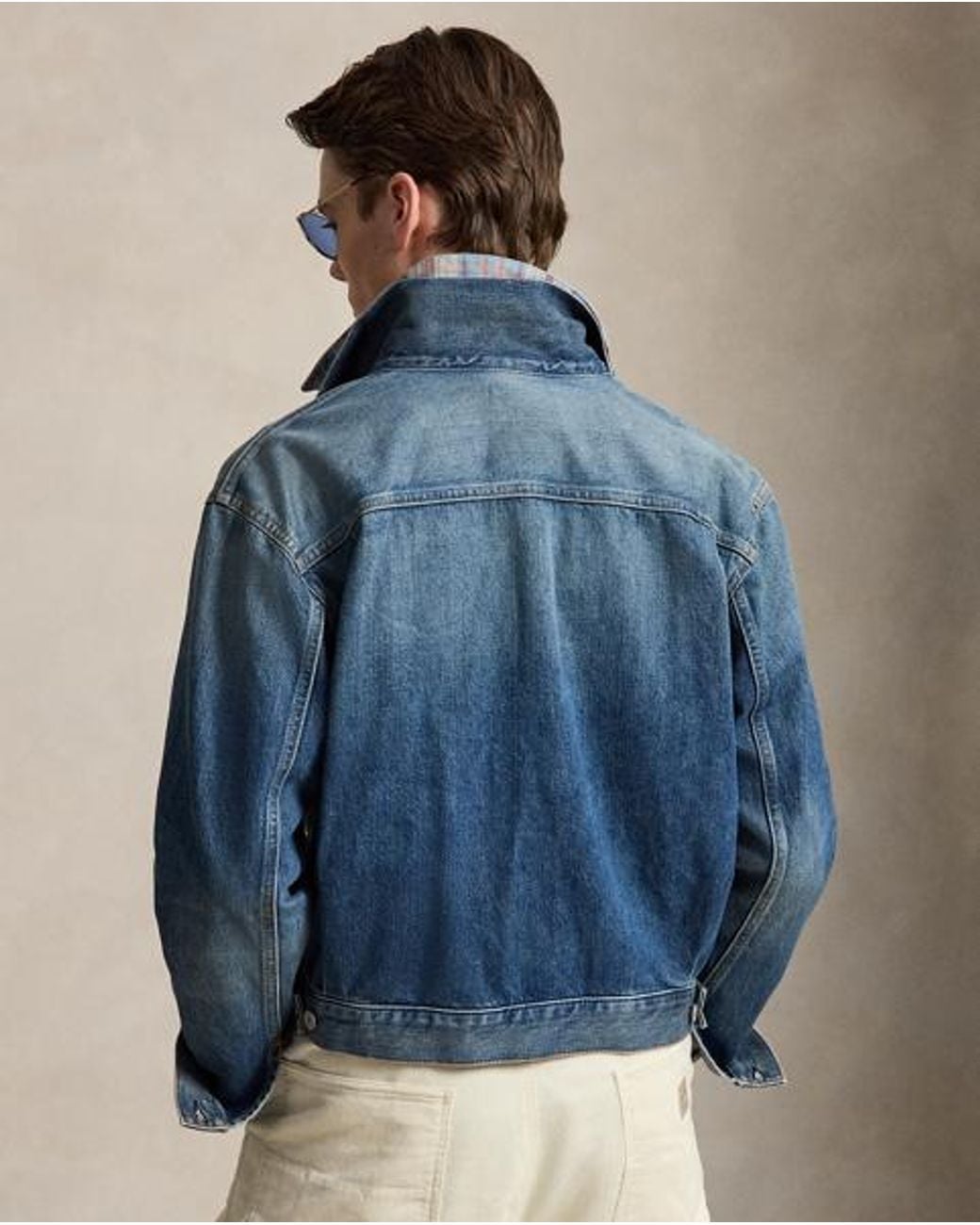 Polo Ralph Lauren Blue Denim Trucker Jacket for men