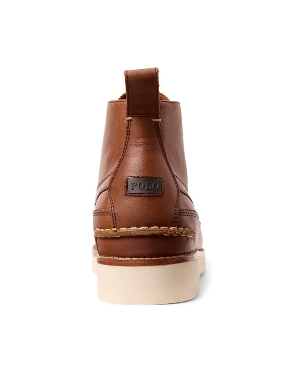 Polo Ralph Lauren Brown Ranger Leather Workboot for men