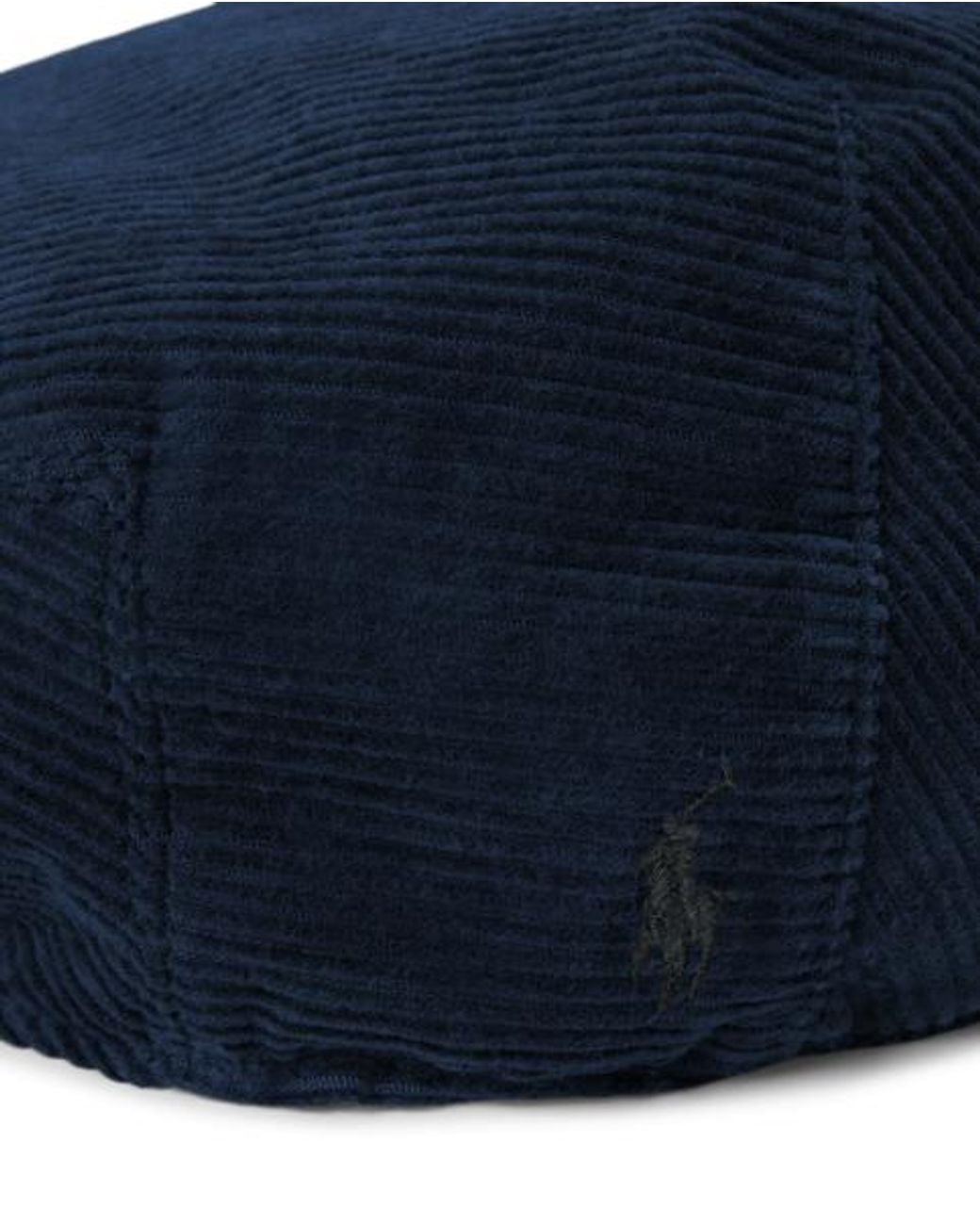 Polo Ralph Lauren Blue Corduroy Driver's Cap for men