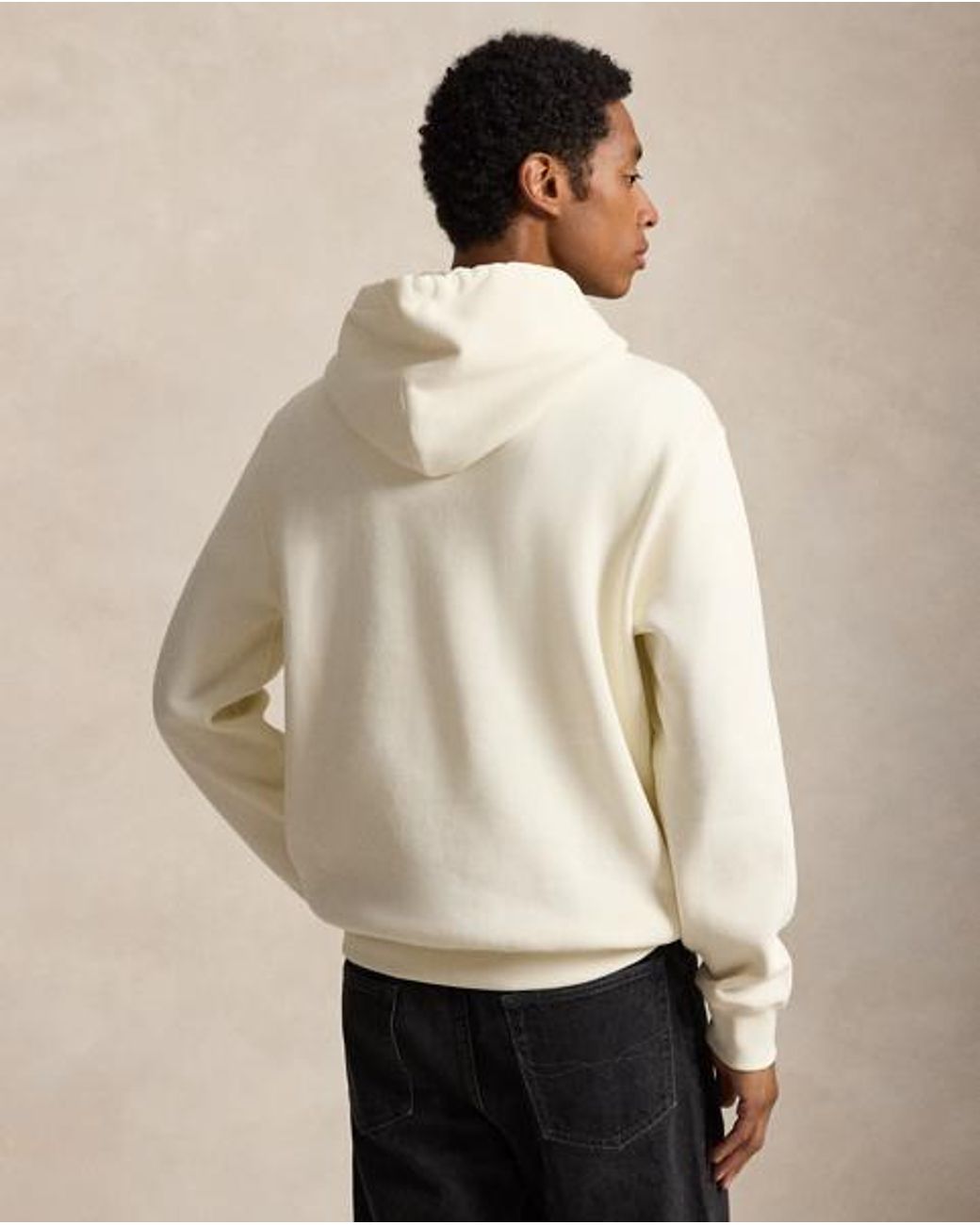 Ralph Lauren Natural Polo Bear Fleece Hoodie for men