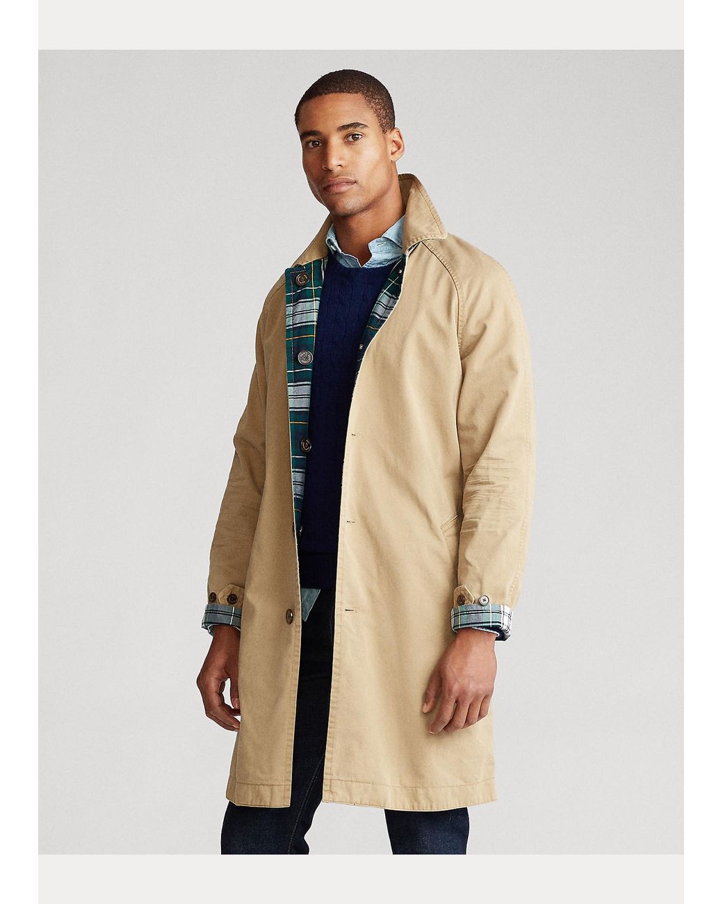 Hommes Vêtements Manteaux & vestes Manteaux Trenchs Ralph Lauren Trenchs Polo Ralph Lauren Camo Walking Coat 