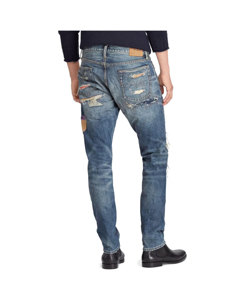 Polo Ralph Lauren Sullivan Slim Distressed Jean in Blue for Men Lyst