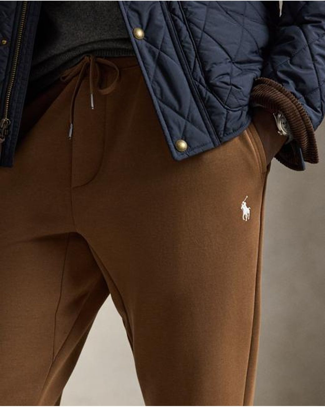 Polo Ralph Lauren Natural Double-Knit Jogging Bottoms for men