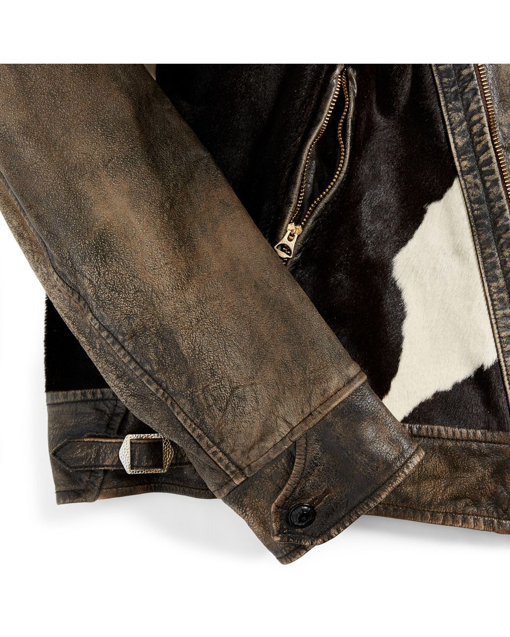 rrl-Black-Hair-on-hide-Leather  