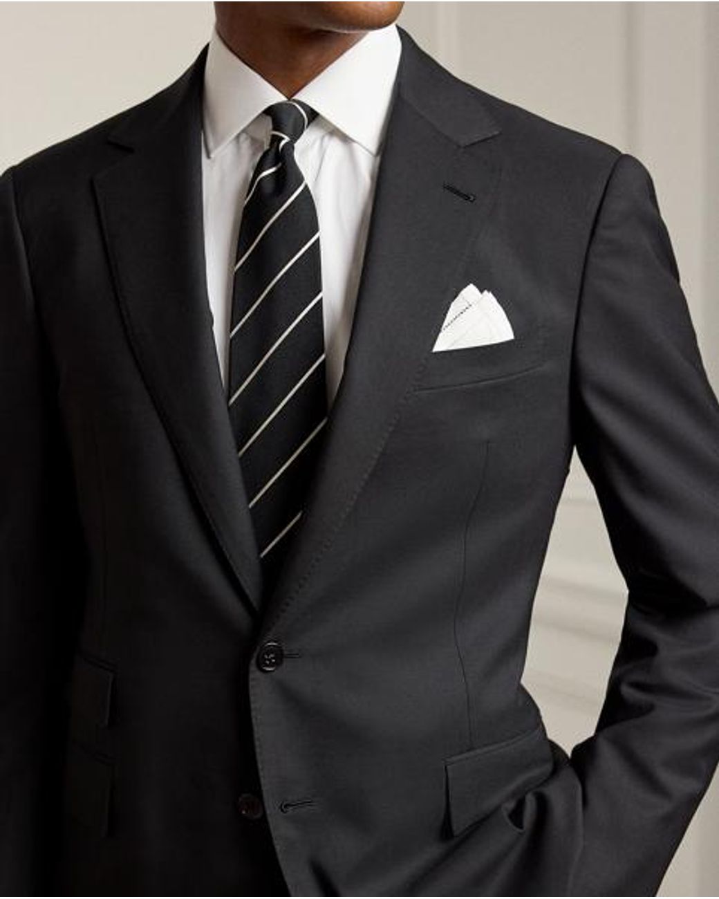 Ralph Lauren Black Gregory Hand-Tailored Wool Serge Suit for men