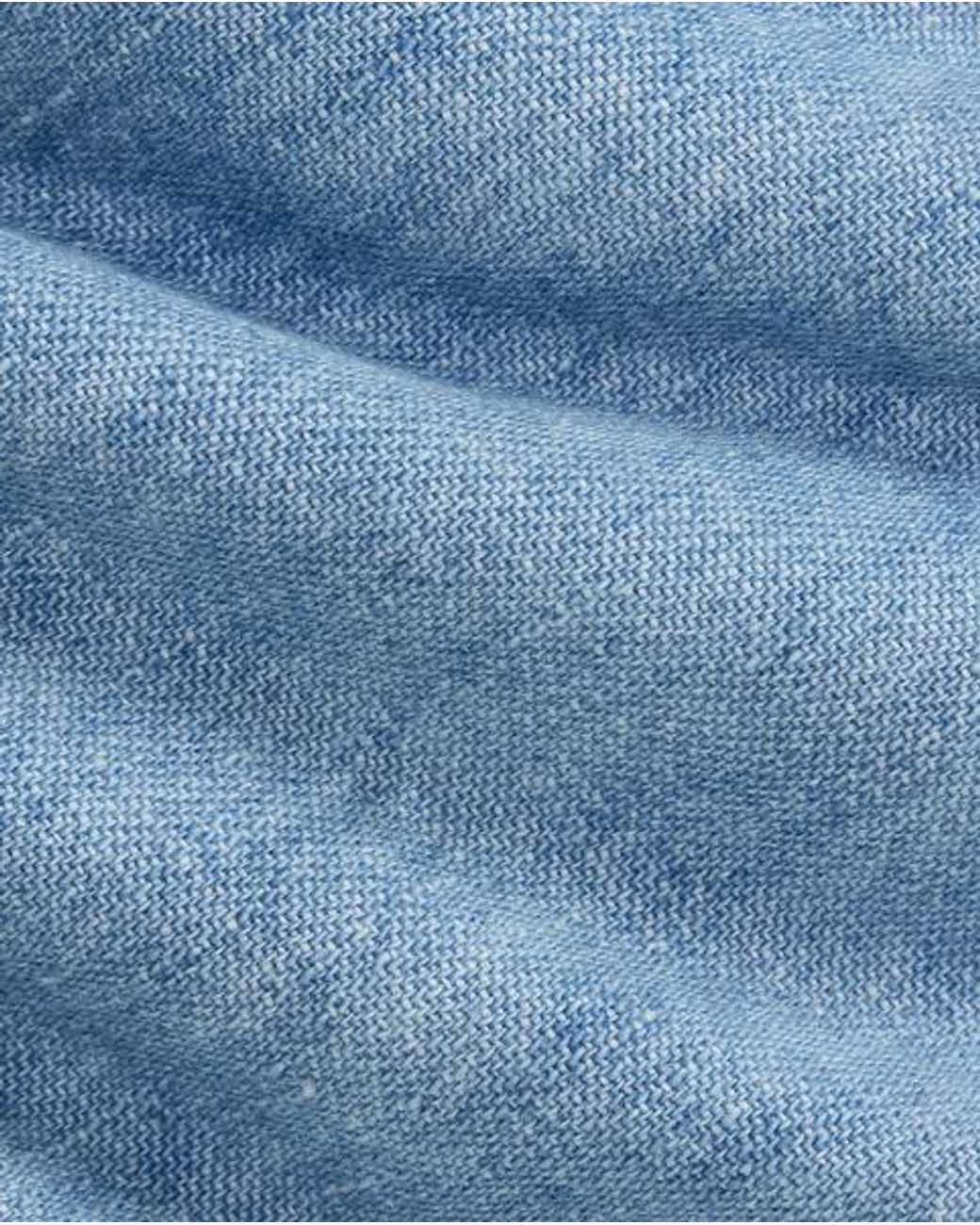 Ralph Lauren Blue Cotton Denim Tie