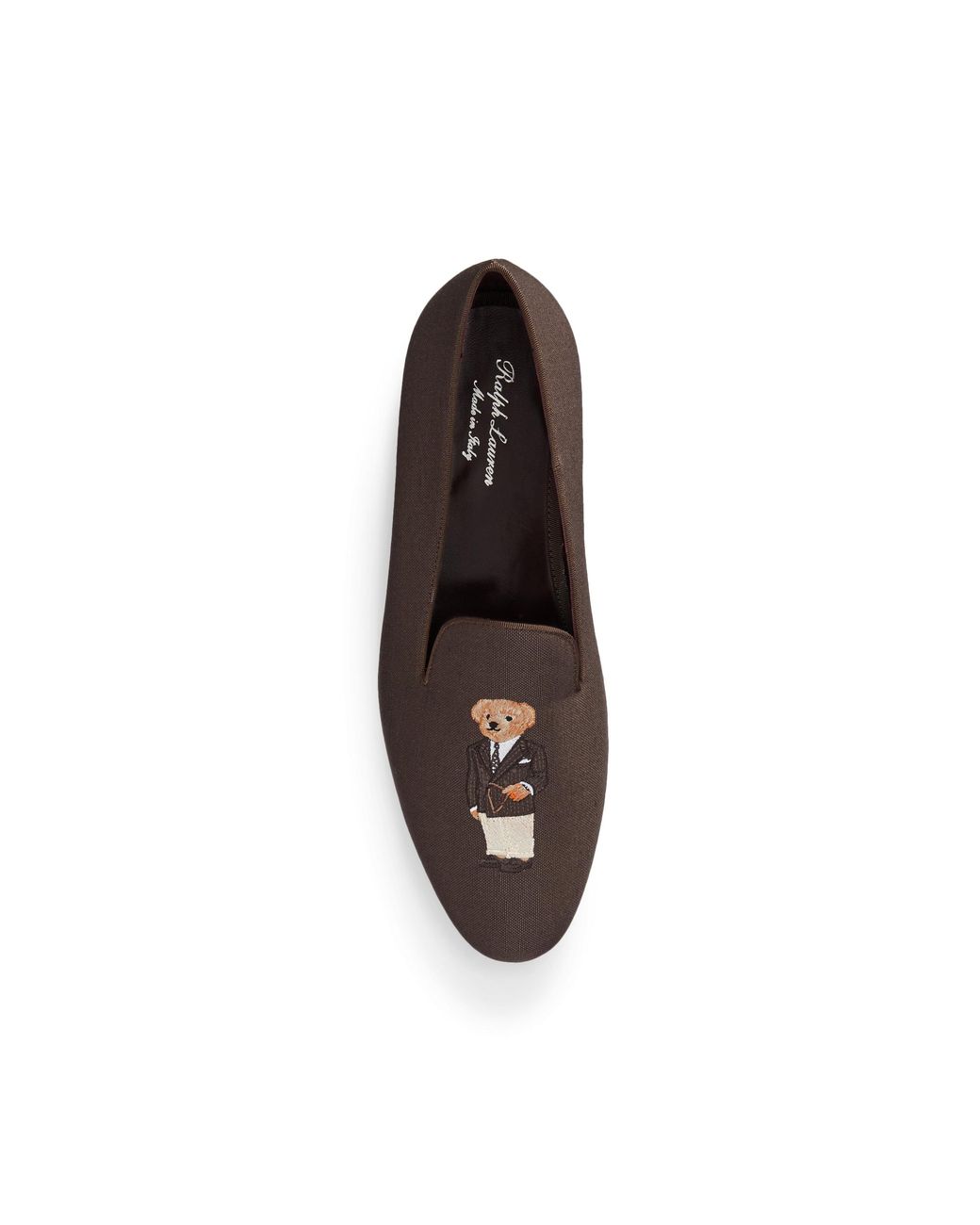 POLO RALPH LAUREN MCGUIRE MULE BEAR SNUFF SLIPPERS - Branded Collection  House