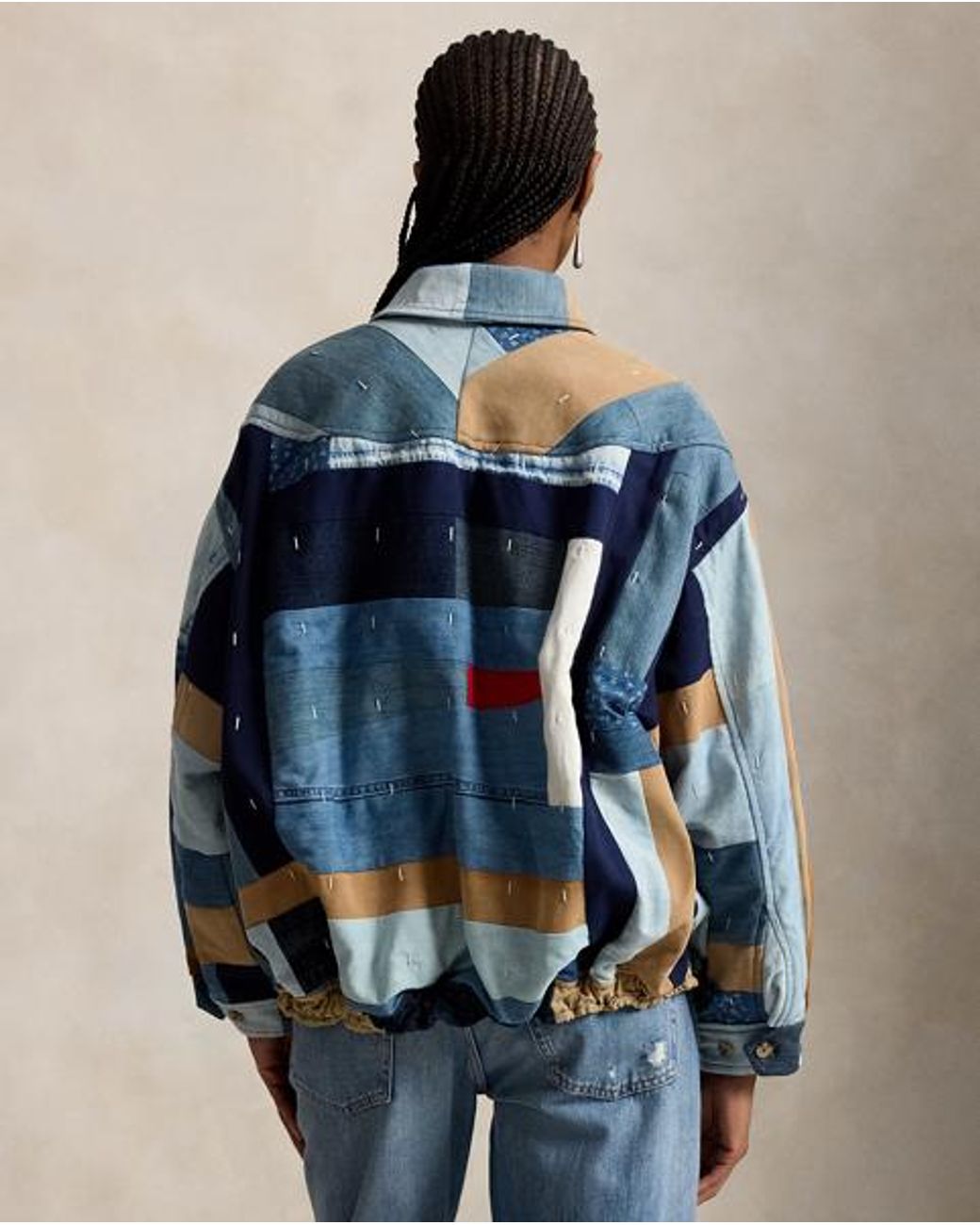 Polo Ralph Lauren Blue Ralph Lauren Prl X Gee's Bend Jacket