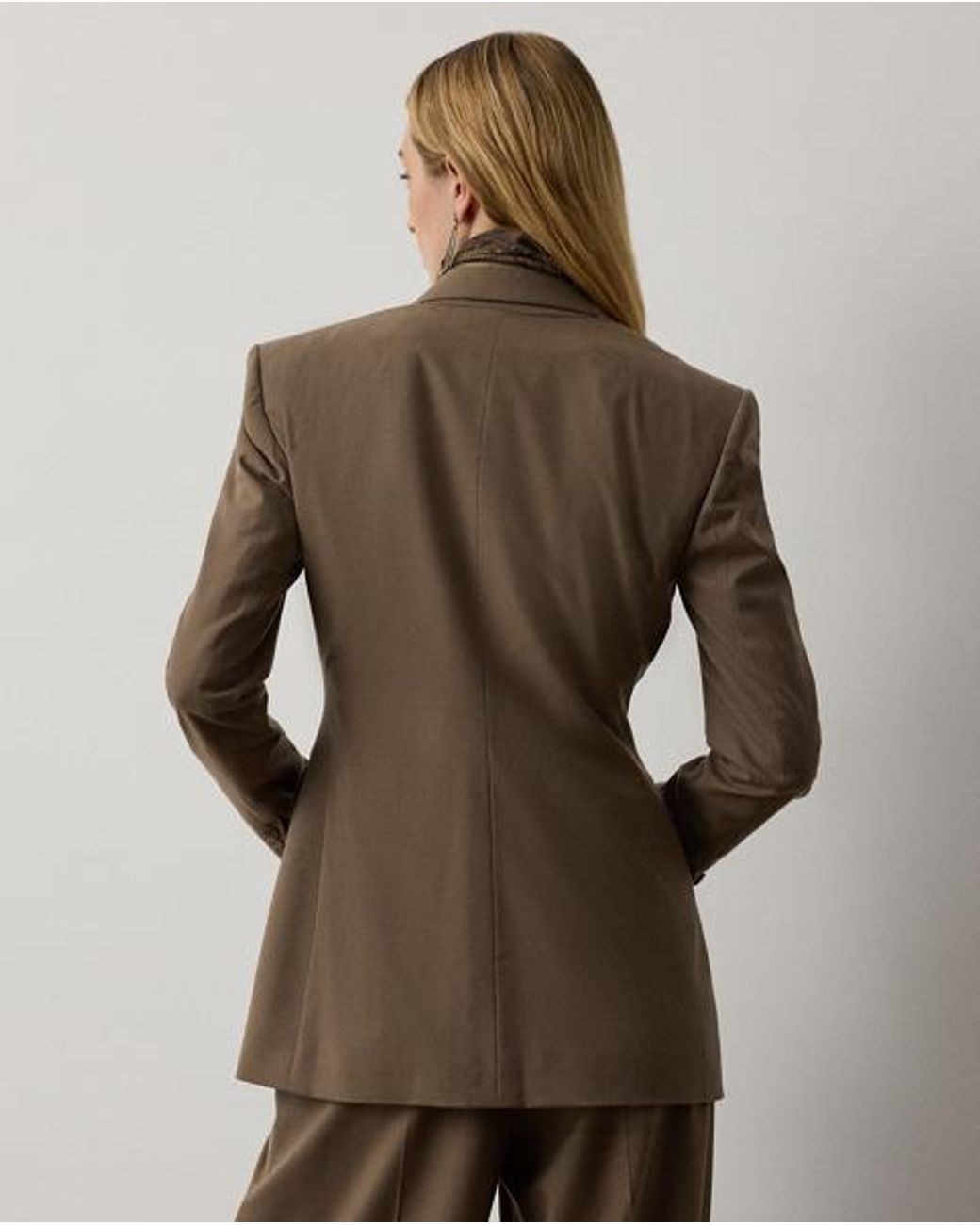 Ralph Lauren Green Armond Wool-Blend Jacket