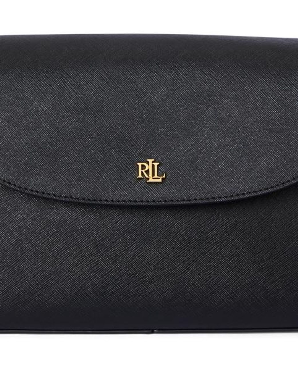 Ralph Lauren Red Crosshatch Medium Schylar Shoulder Bag