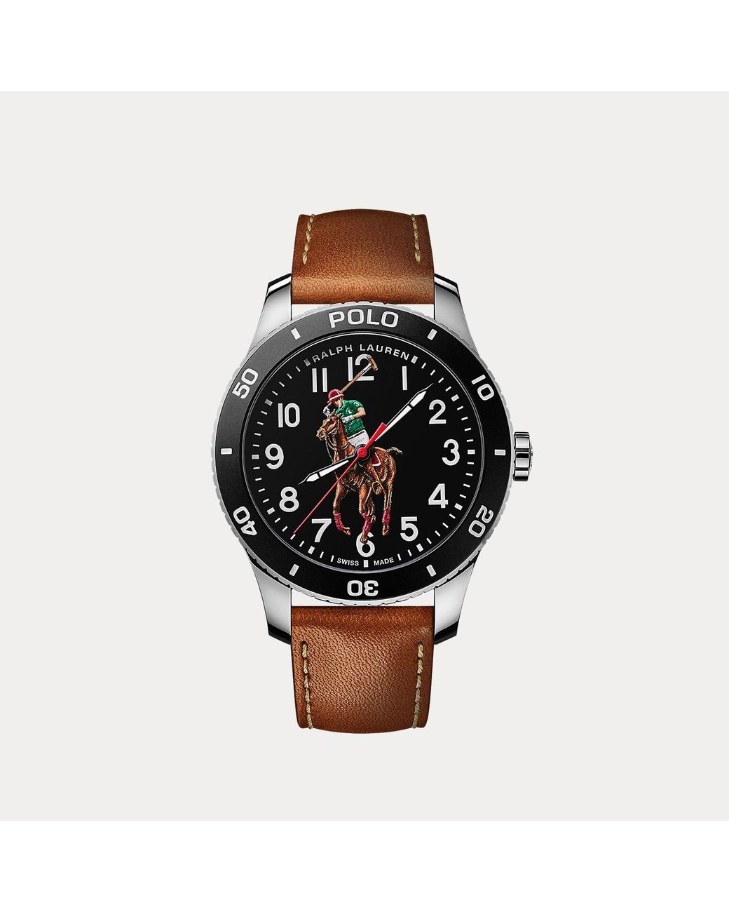 Polo Ralph Lauren Polo Watch Black Dial for men