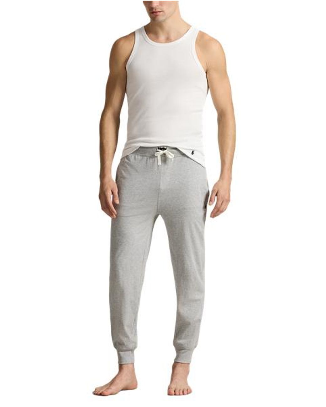 Polo Ralph Lauren White Classic Tank Undershirt 2-Pack for men