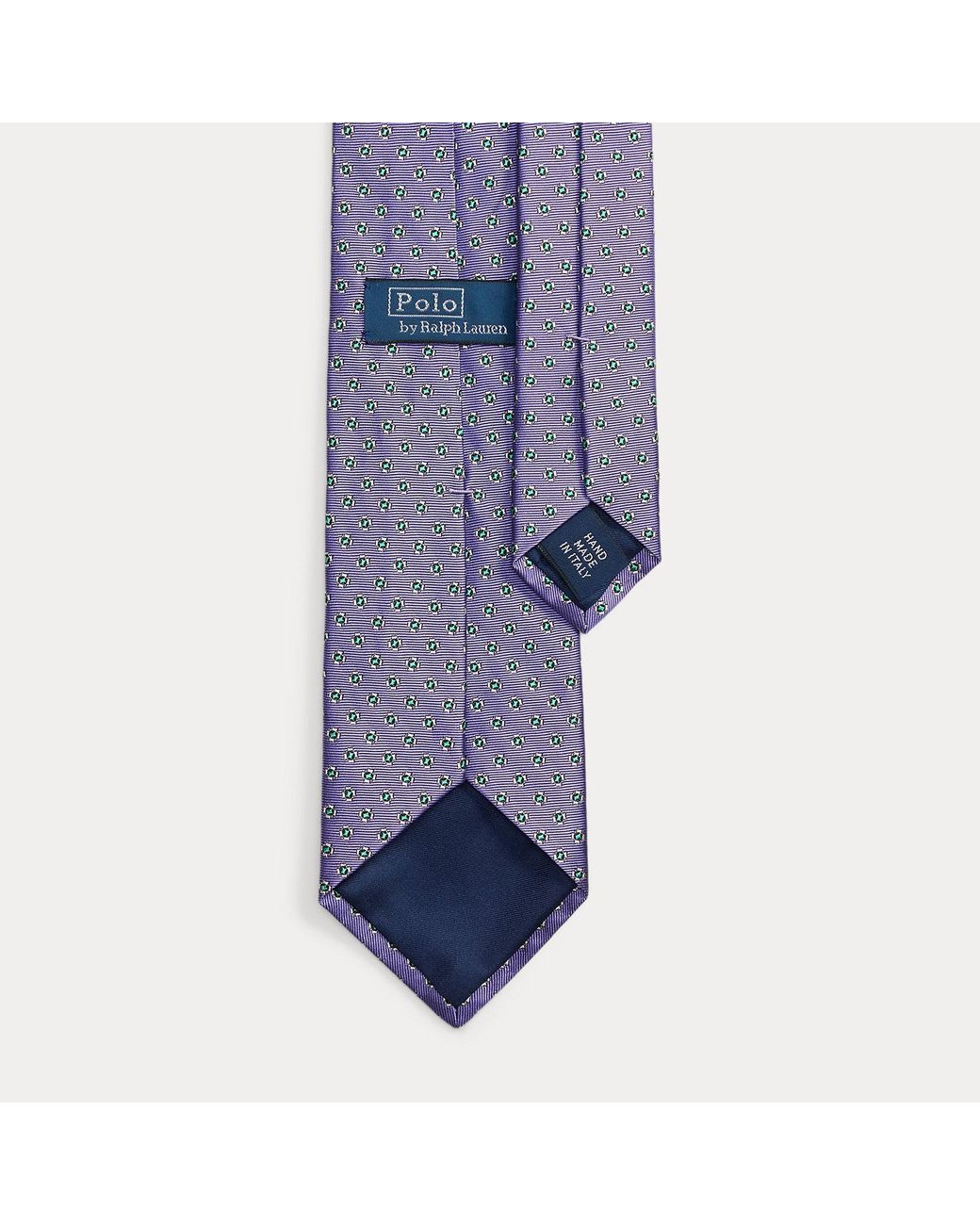 Polo Ralph Lauren Purple Neat Silk Tie for men