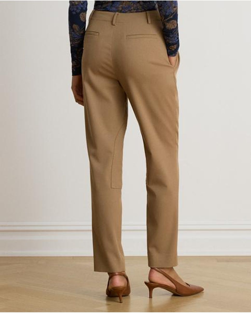 Ralph Lauren Natural Bi-Stretch Twill Jodhpur Trouser