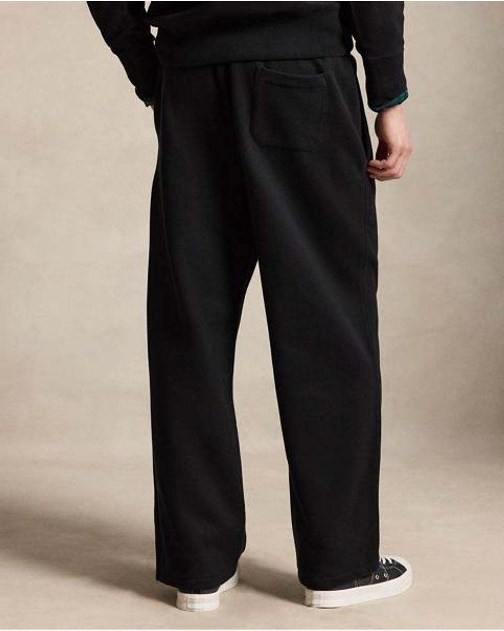 Polo Ralph Lauren Black Polo Ralph Lauren Lauren Tracksuit Bottoms for men