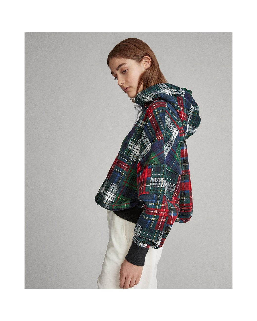 Ralph Lauren Plaid Patchwork Fleece 