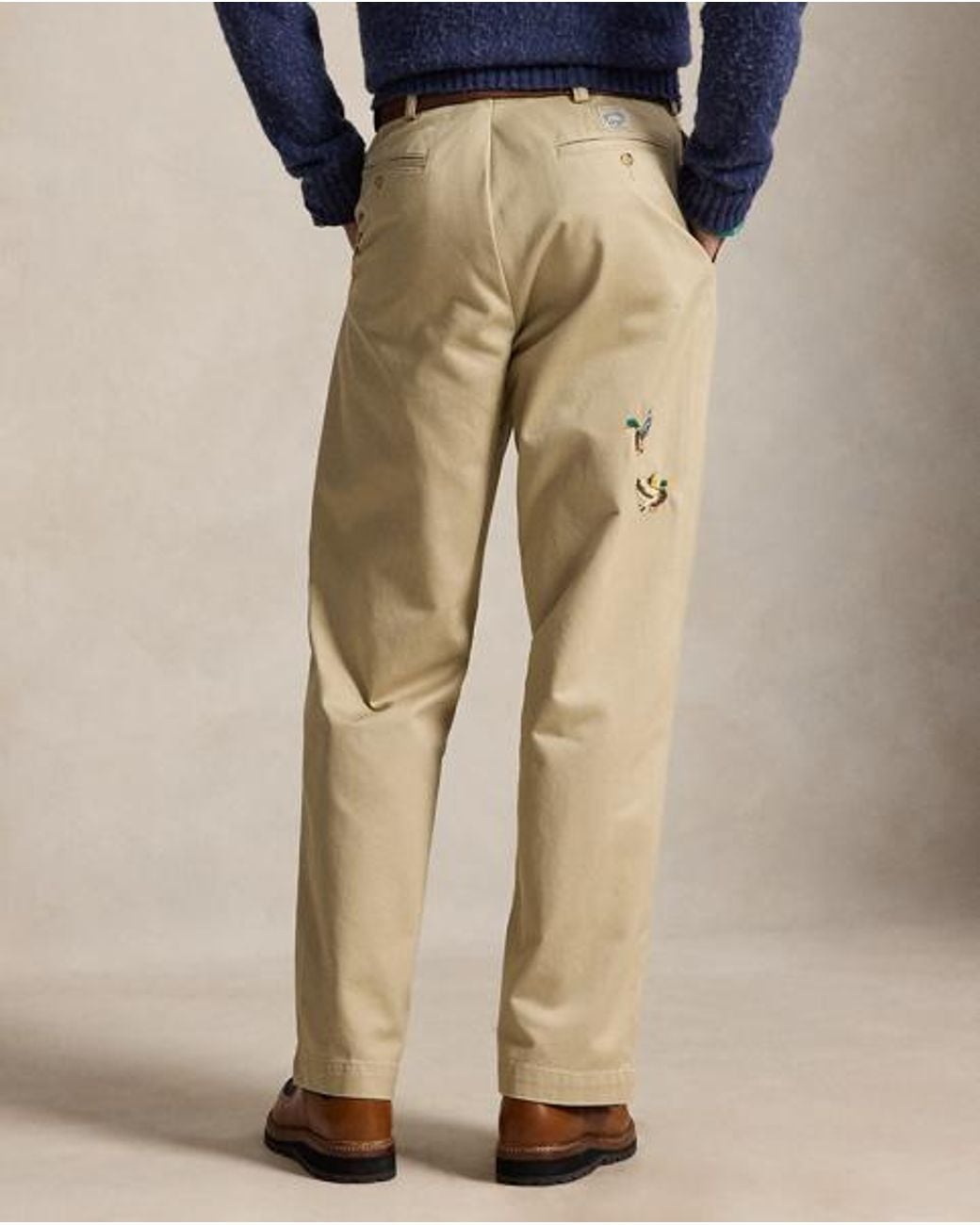 Polo Ralph Lauren Blue The Embroidered Big Chino for men