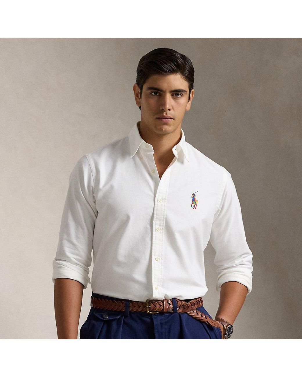 ラルフローレン オックスフォード BDシャツ ビックポニー ボーイズ18