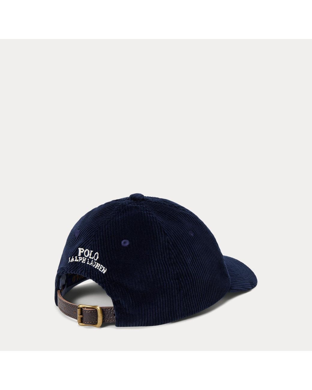 Polo Ralph Lauren Blue Corduroy Ball Cap