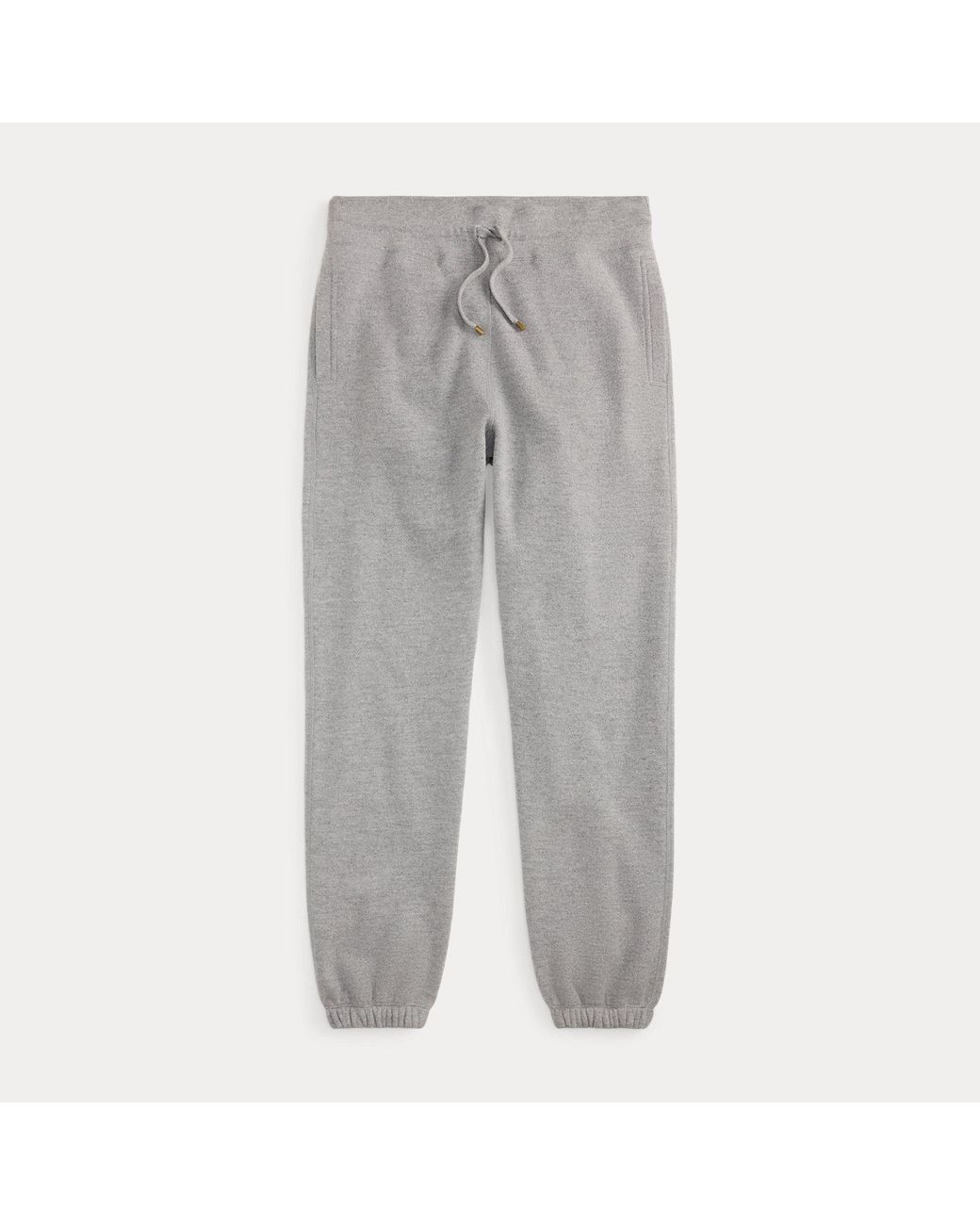 Ralph Lauren Black Wool-Cashmere Jogging Bottoms for men