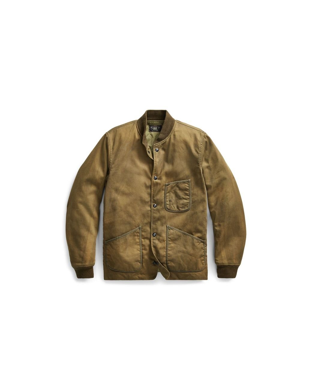 RRL Jungle Cloth Jacket in Green for Men Lyst