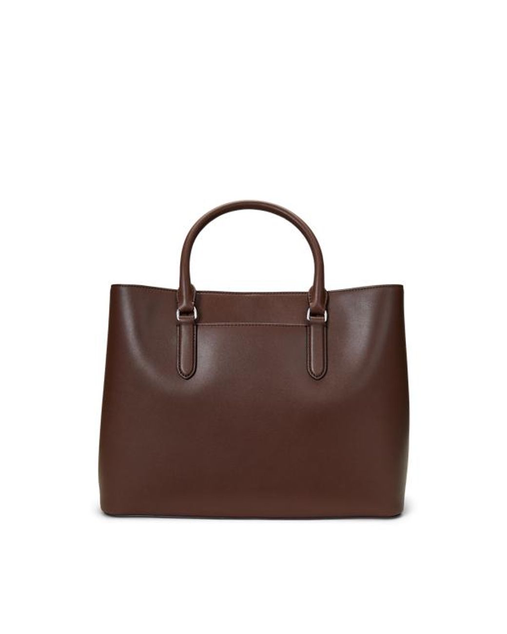 Ralph Lauren Ralph Lauren Leather Large Marcy Satchel in Blue Lyst UK