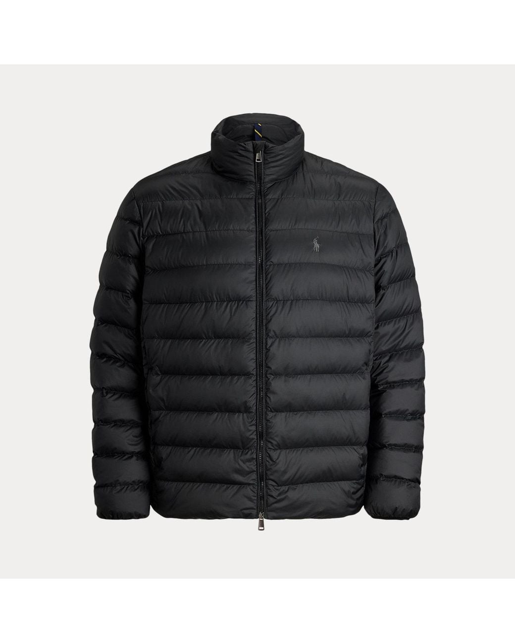 Polo Ralph Lauren Black The Colden Packable Down Jacket for men