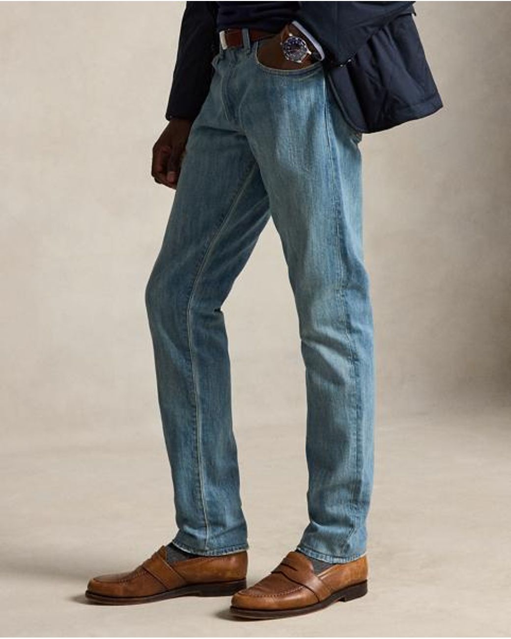 Polo Ralph Lauren Blue Sullivan Slim Jeans for men