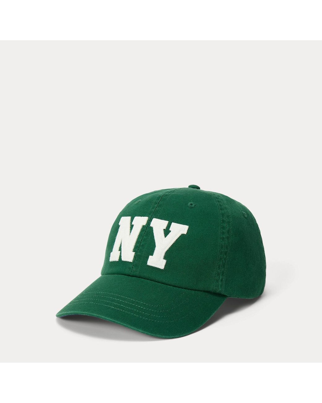 Polo Ralph Lauren Green Ny Patch Twill Ball Cap for men