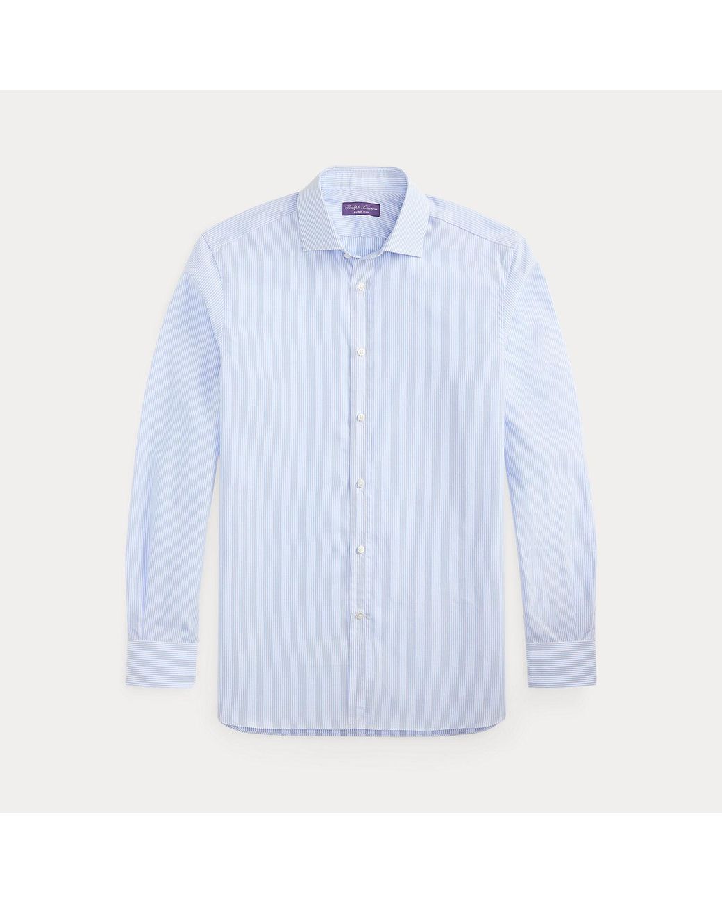 Ralph Lauren Blue Mini-Bengal-Stripe Shirt for men