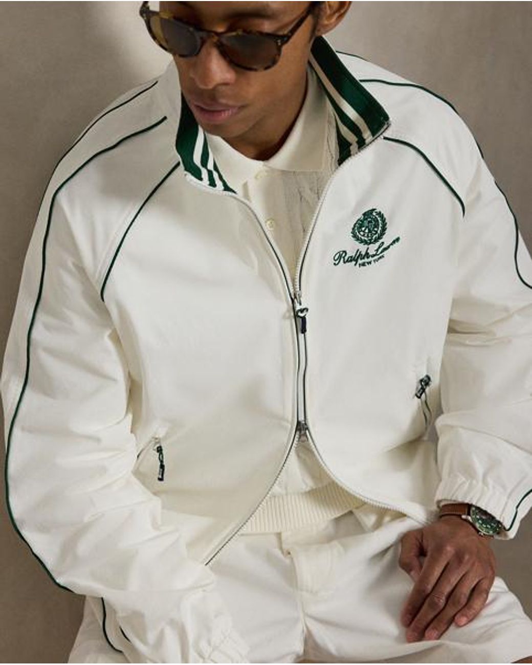 Polo Ralph Lauren Natural The Oakfort Faille Jacket for men