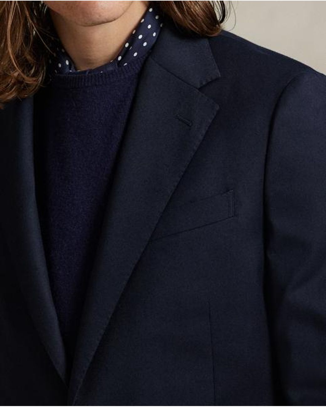 Polo Ralph Lauren Blue Polo Modern Fit Trench Blazer for men