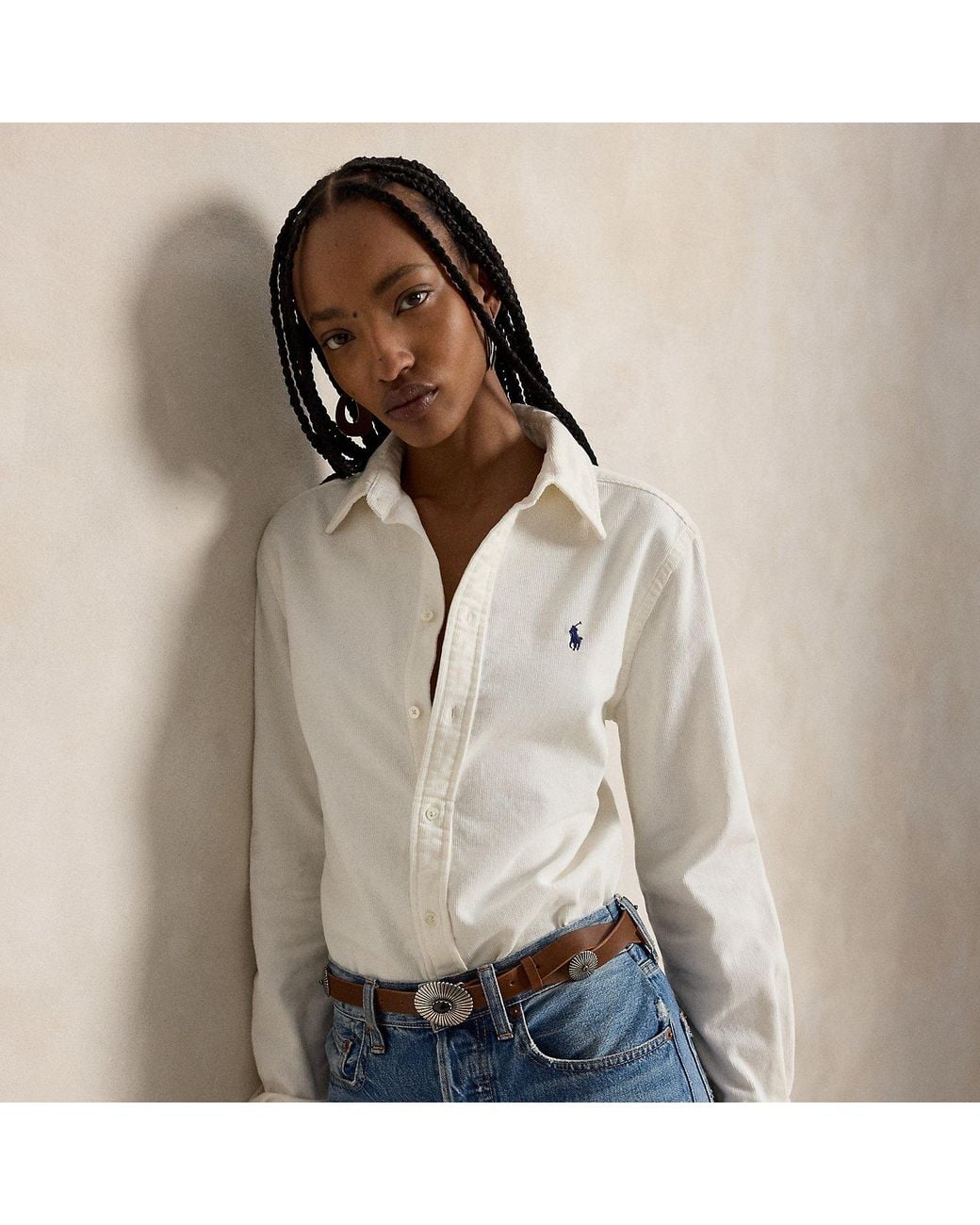 Polo Ralph Lauren Natural Classic Fit Cotton Corduroy Shirt