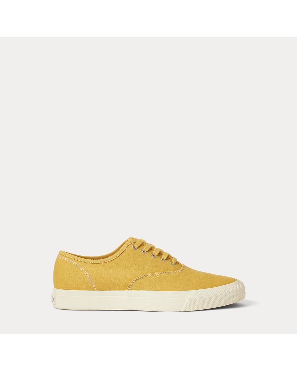 RRL Yellow Canvas Sneaker for men