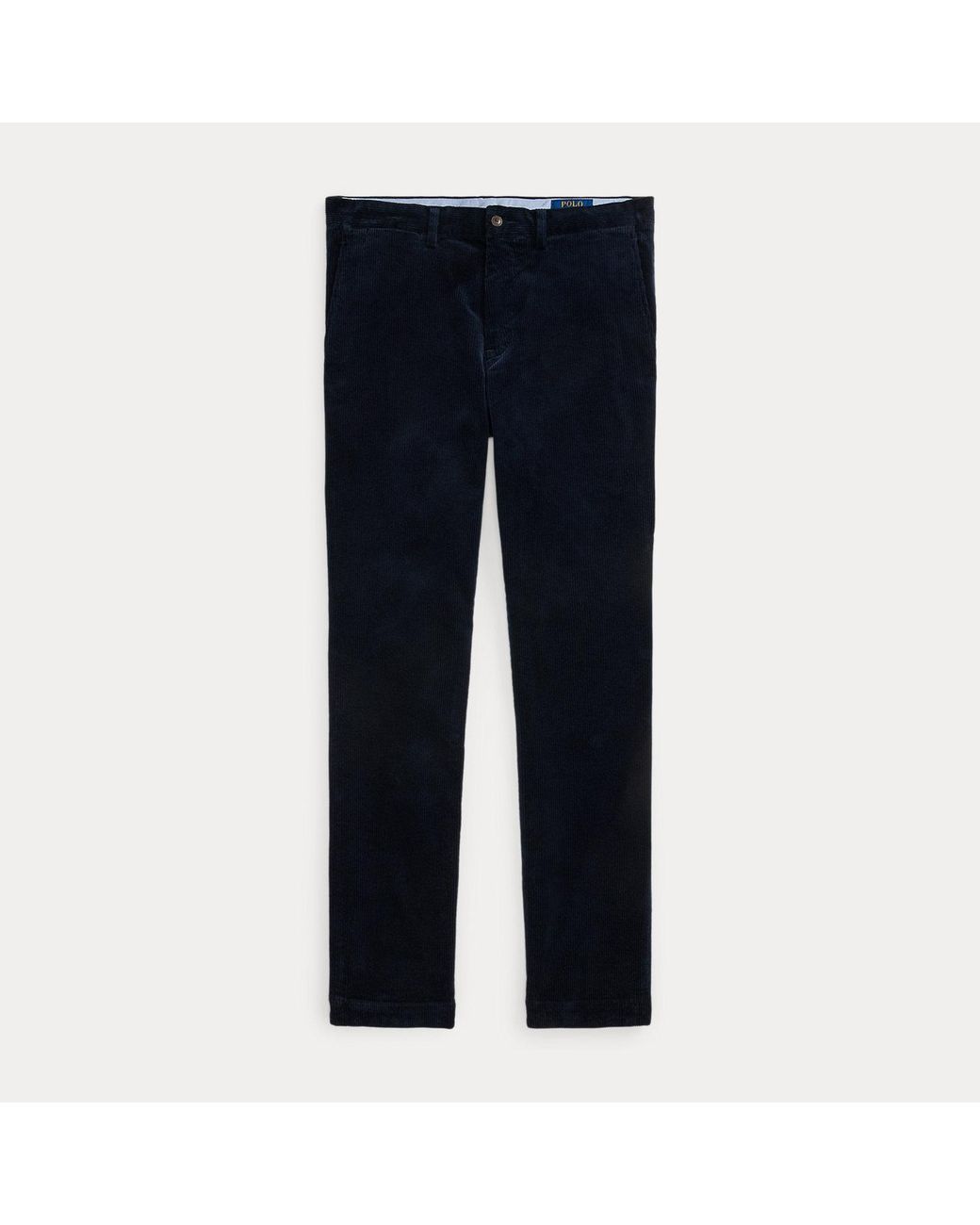 Polo Ralph Lauren Black Bedford Straight Fit Corduroy Trousers for men