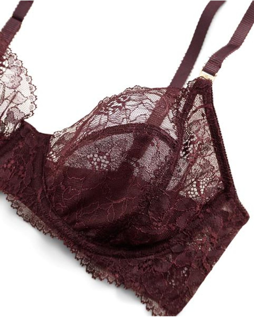 Ralph Lauren Red Lace Bra