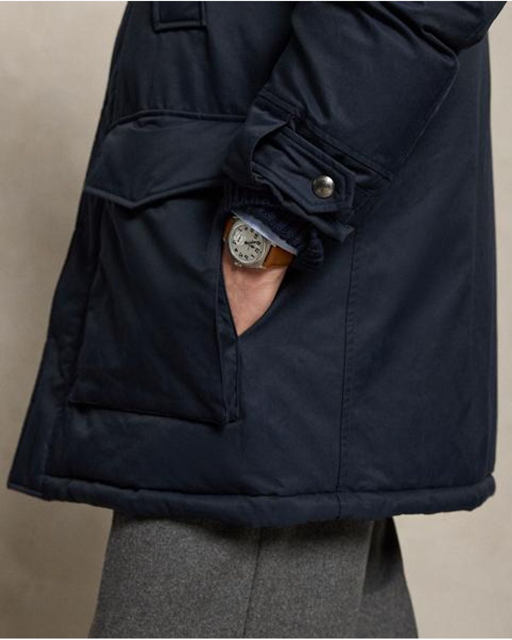 Polo Ralph Lauren Blue The Lennox Down Parka for men