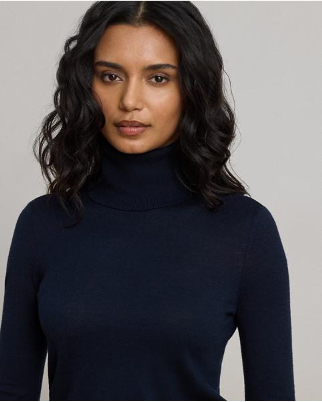 Ralph Lauren Blue Turtleneck Sweater