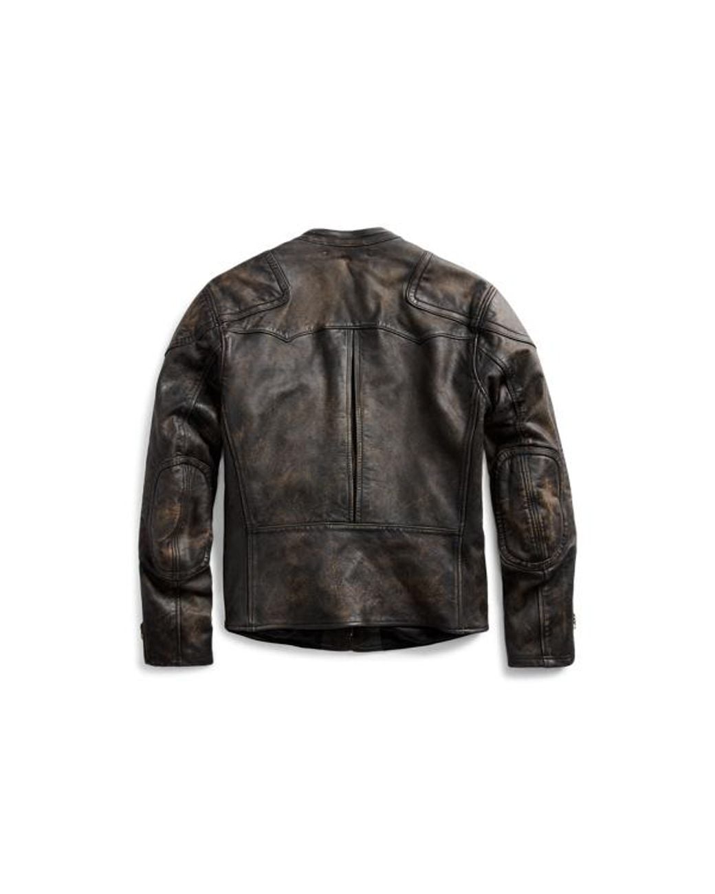 【極美品】RRL Slim Fit Leather Moto Jacket M Slim Fit Leather Moto Jacket | Ralph Lauren