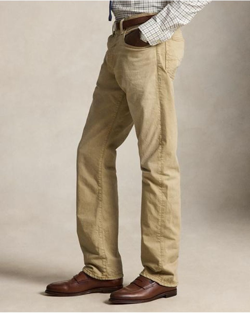 Polo Ralph Lauren Natural Hampton Straight Garment-Dyed Jean for men