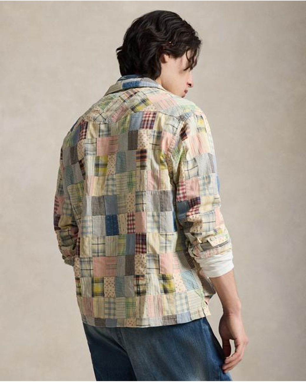 Polo Ralph Lauren Multicolor Classic Fit Patchwork Shirt for men