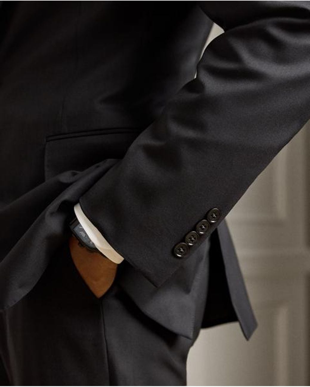 Ralph Lauren Black Gregory Hand-Tailored Wool Serge Suit for men