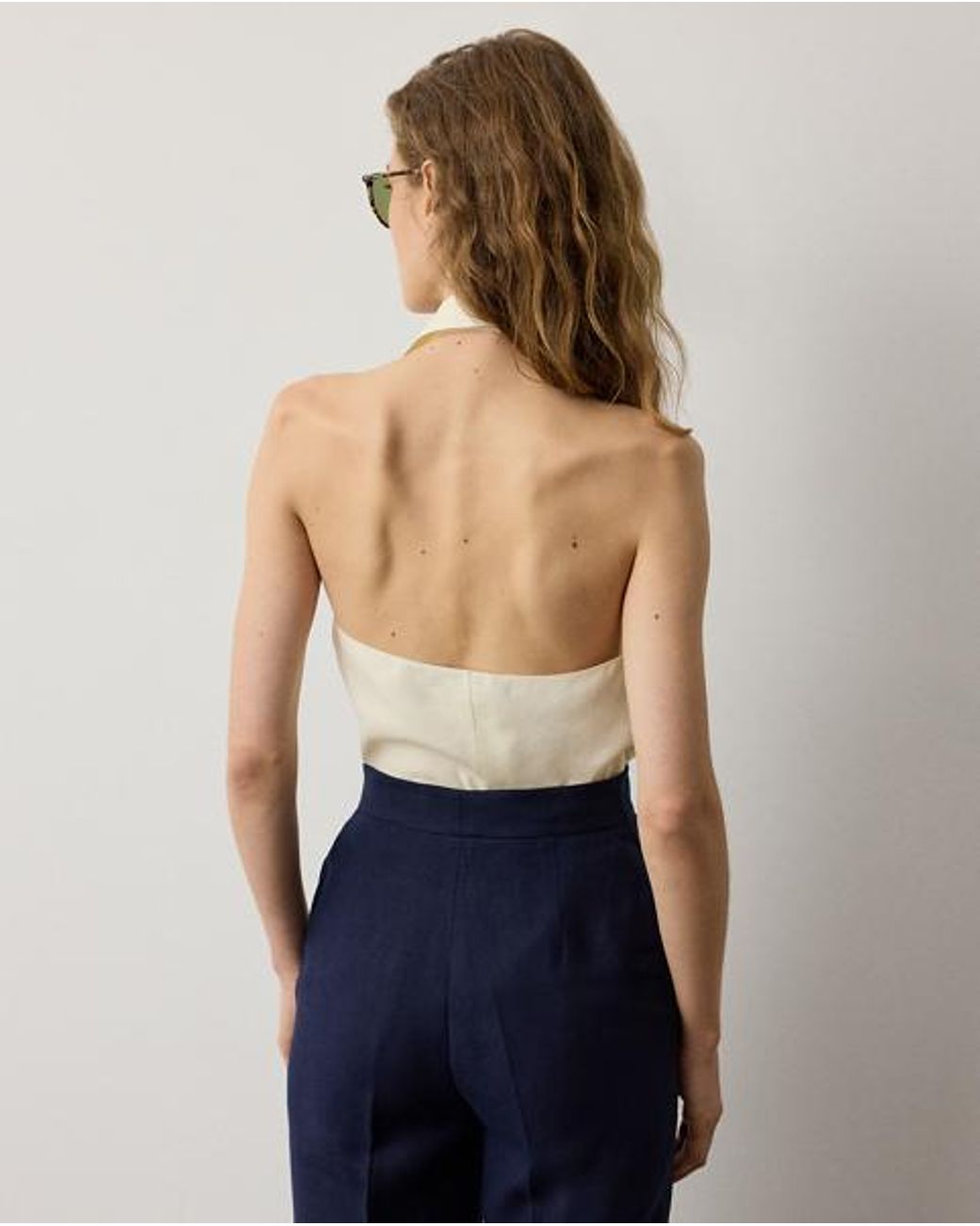 Top Eldred De Lino Ralph Lauren de color Natural